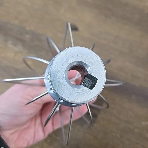 Kitchenaid silver metal wire whisk mixer attachment - Picture 5 of 5